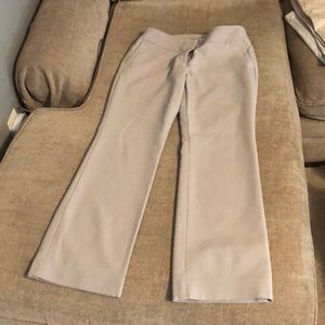 Ann Taylor signature size 4 khaki work trousers